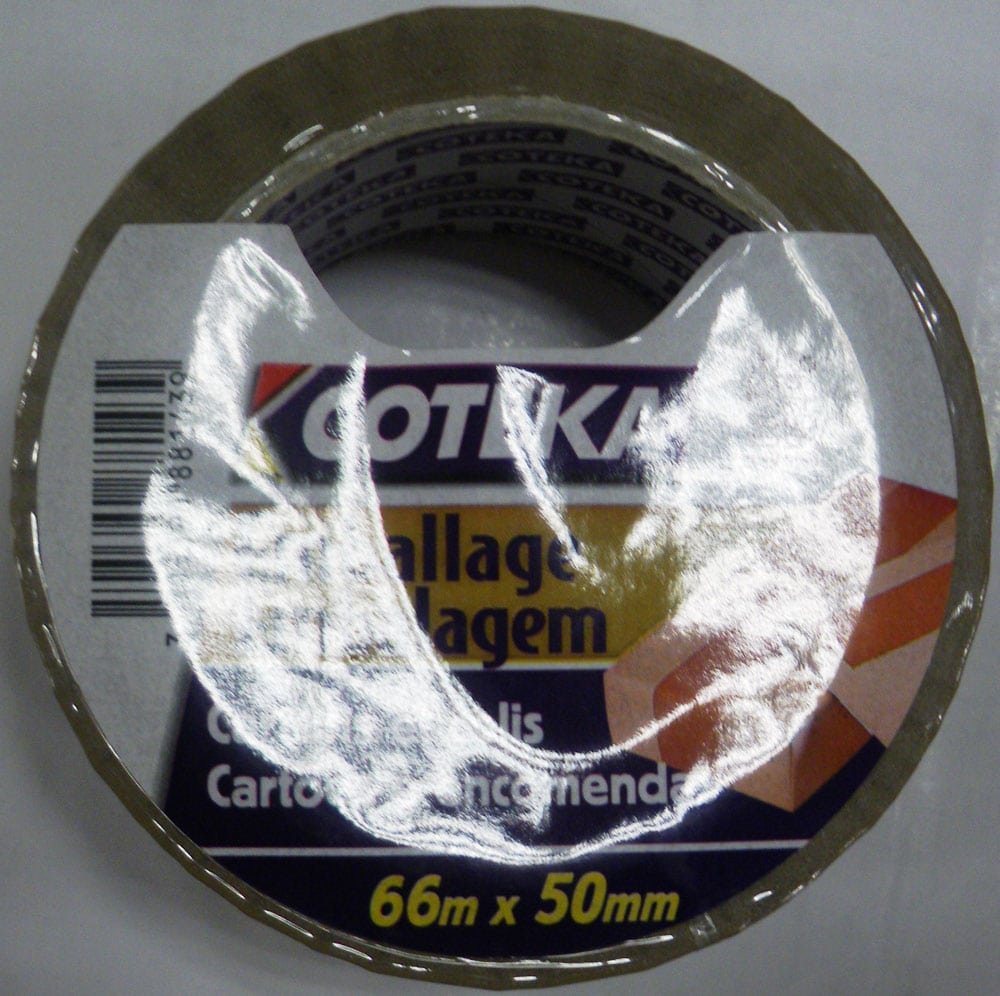 COTEKA - Fita Embalagem Castanha 66Mx5