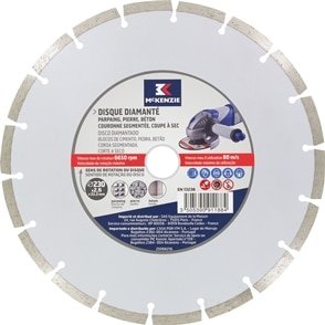 MCKENZIE - Disco Diamante Pedra Segmentado D230