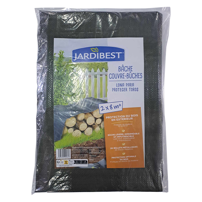 JARDIBEST - Lona para Lenha 80G 2X8M