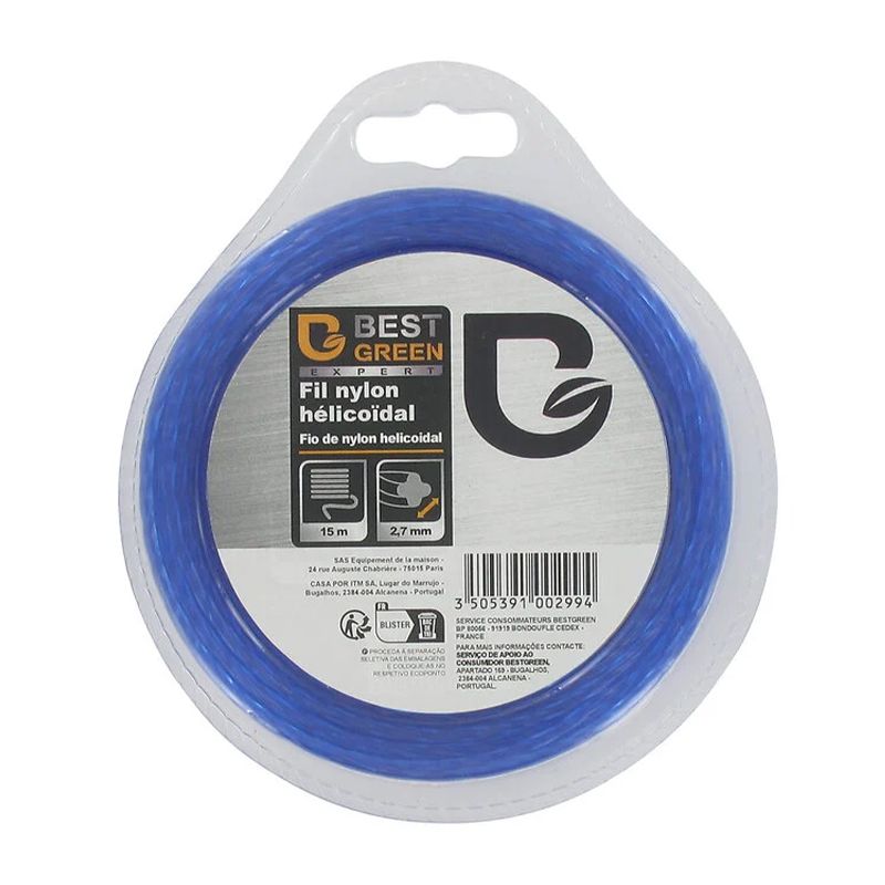 BESTGREEN - Fio Helicoidal 2.7MM 15M