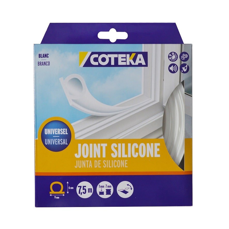 COTEKA - Fita Calafetagem Branco 7.5Mx9MM
