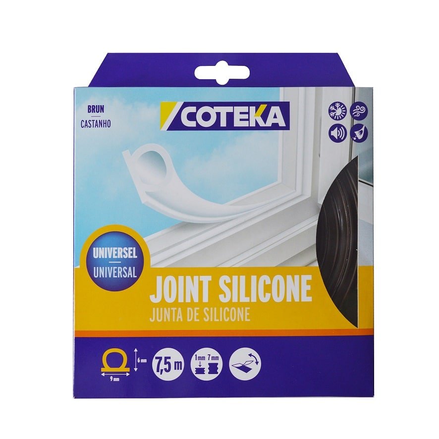 COTEKA - Fita Calafetagem Castanho 7.5Mx9MM