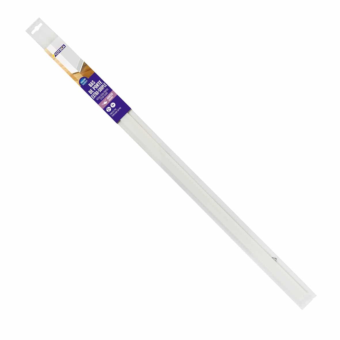 COTEKA - Veda Porta Adesivo Labial Branco 1M