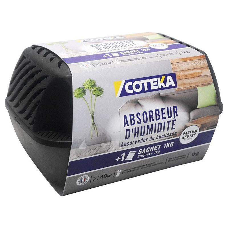 COTEKA - Absorvedor 1KG + 1 Recarga Neutro