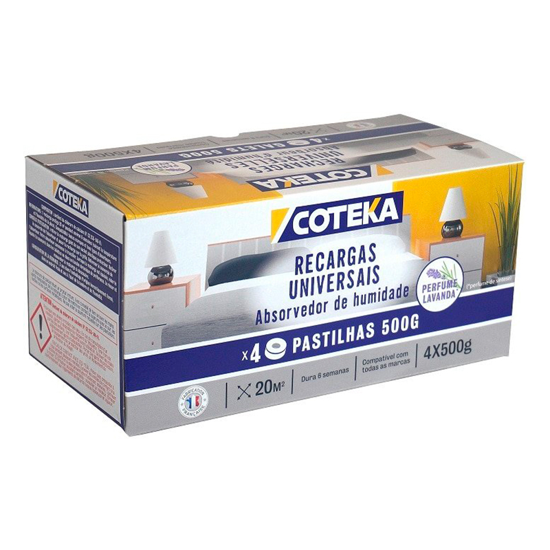 COTEKA - Recarga Universal 4X500Gr Lavanda