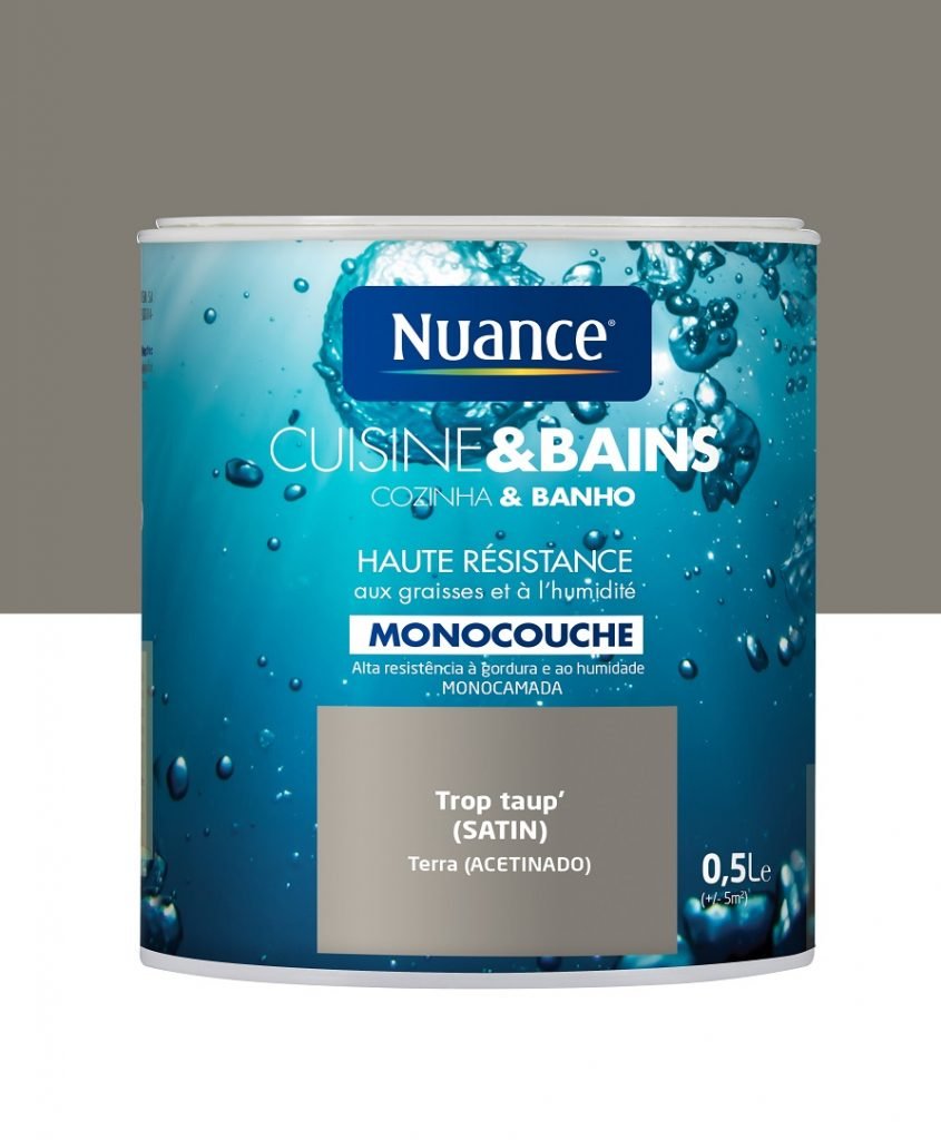 NUANCE - Tinta Cozinha &amp; WC Terra 0.5L