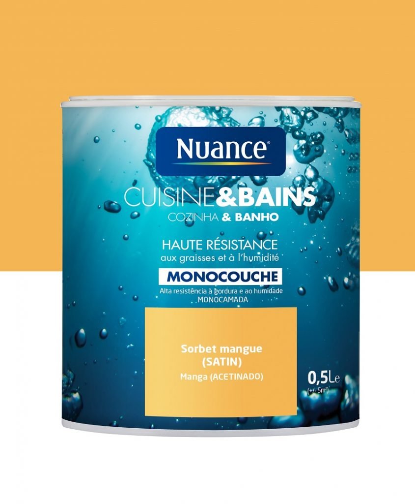 NUANCE - Tinta Cozinha &amp; WC Manga 0.5L