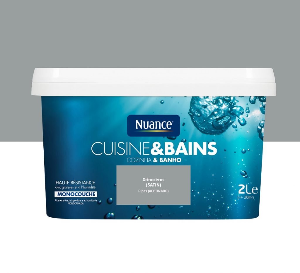 NUANCE - Tinta Cozinha &amp; WC Pipas 2L