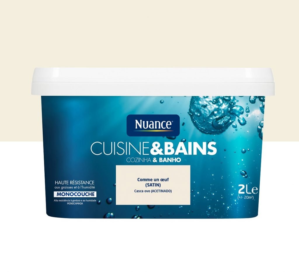 NUANCE - Tinta Cozinha &amp; Wc Casca Ovo 2L