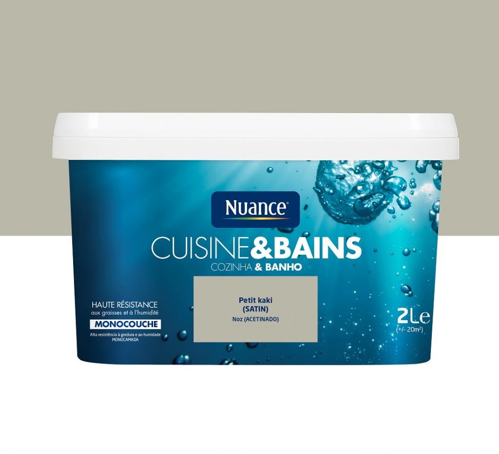 NUANCE - Tinta Cozinha &amp; WC Noz 2L