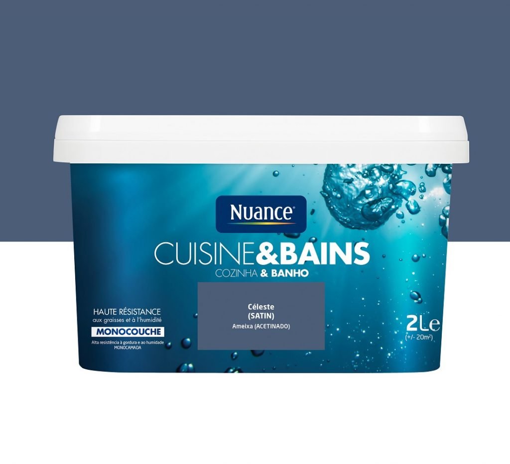 NUANCE - Tinta Cozinha &amp; Wc Ameixa 2L