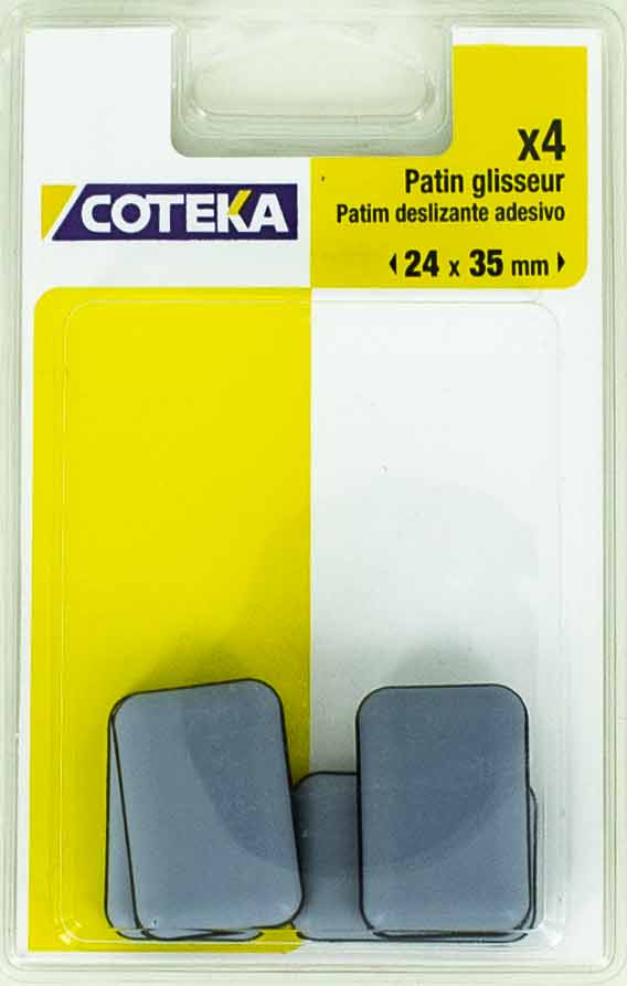 COTEKA - Patim Deslizante Ptfe 4-24X35MM