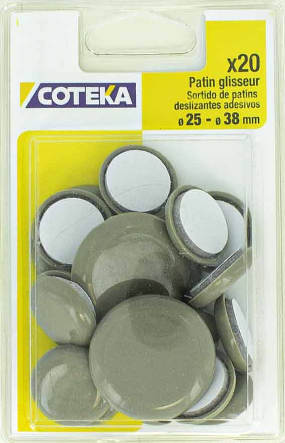 COTEKA - Conjunto Patins Desliz 20- 25-38