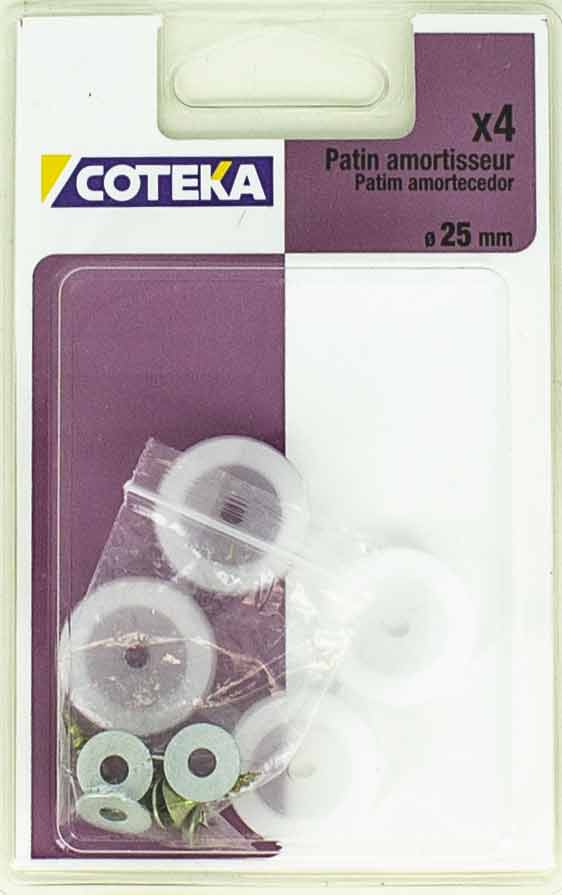 COTEKA - Patim Deslizante Anti-Choque Plast 4-25