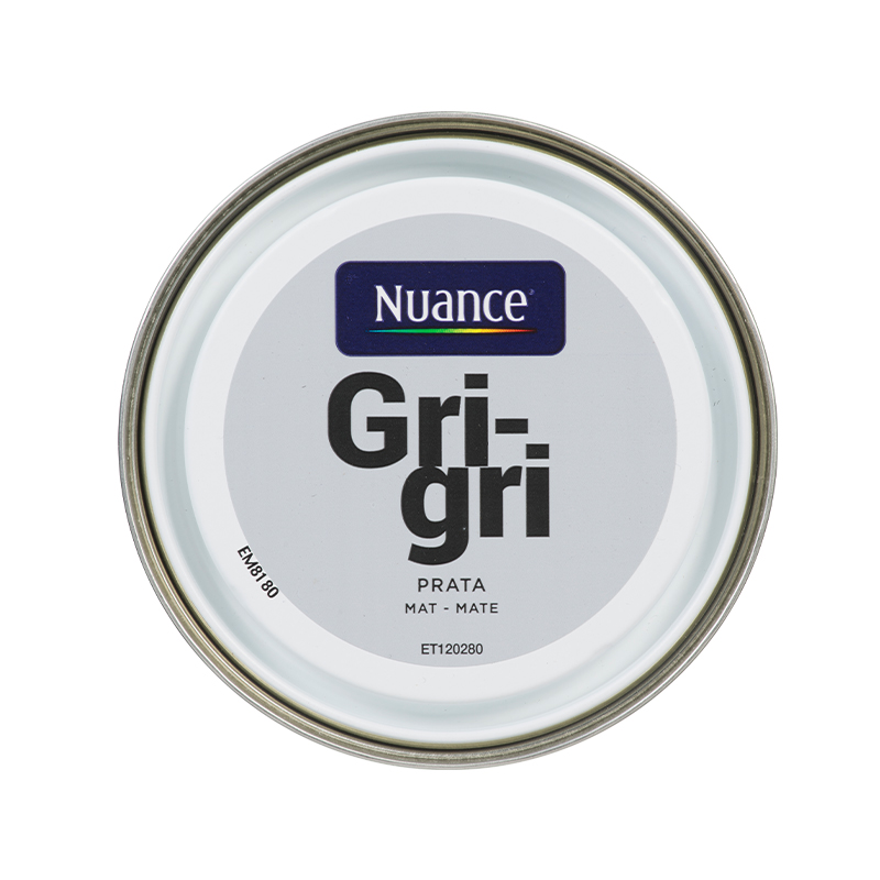 NUANCE - Tinta Monocreme Prata Mate 0.5L