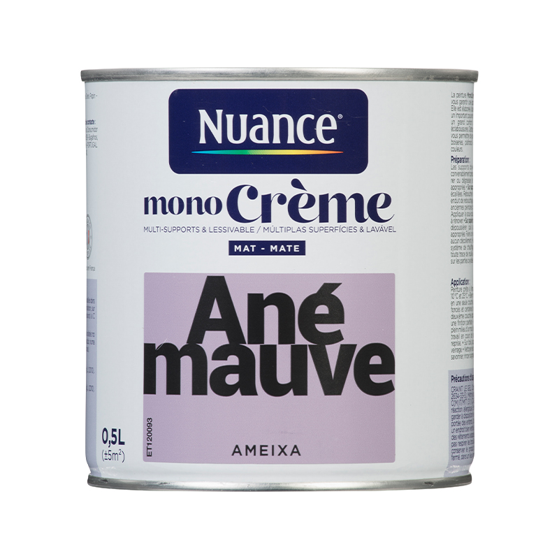 NUANCE - Tinta Monocreme Ameixa Mate 0.5L