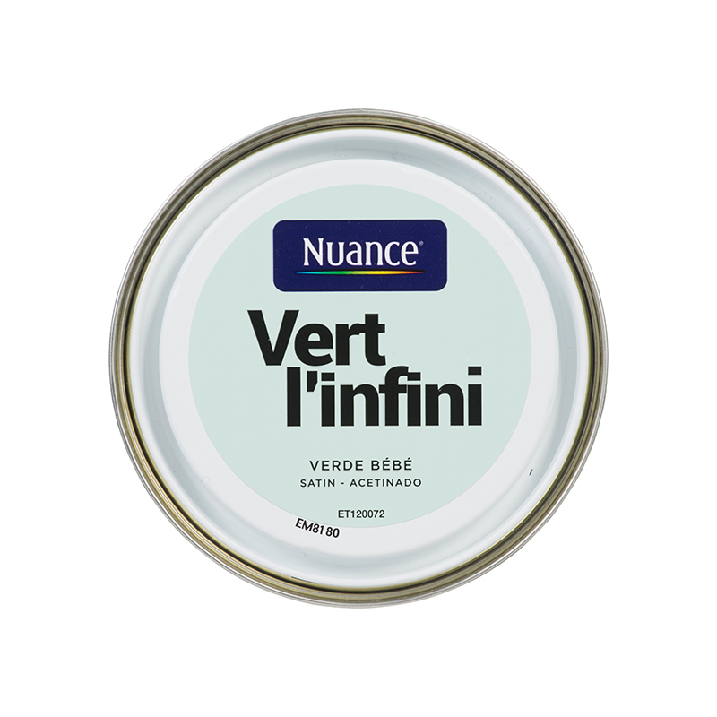 NUANCE - Tinta Monocreme Verde Bebé Acrílica 0.5L