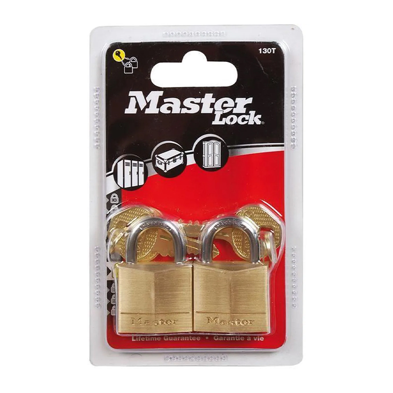 MASTERLOCK - Conjunto Cadeados 30MM 2UN