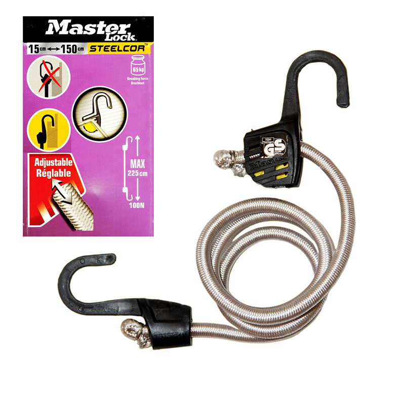 MASTERLOCK - Cabo Elástico Steelcolor Invertido 150CM
