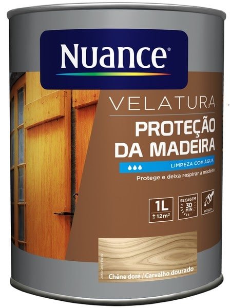 NUANCE - Velatura Clássica Aquosa Carvalho Dourado 1L
