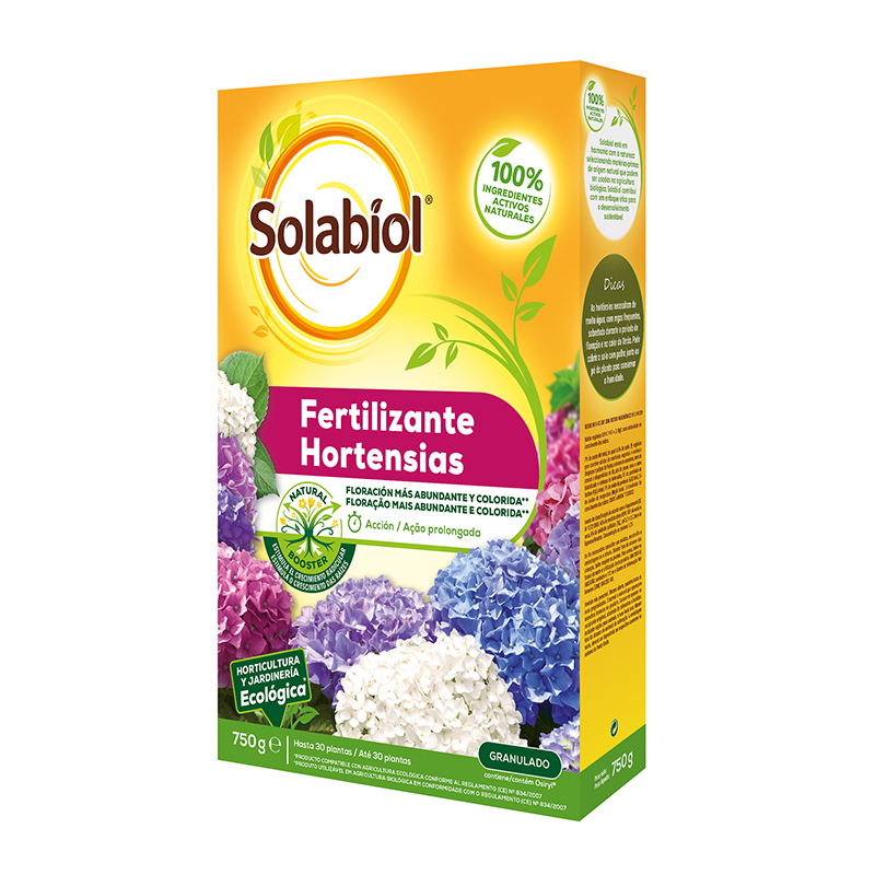 SOLABIOL - Fertilizante Hortênsias 750G