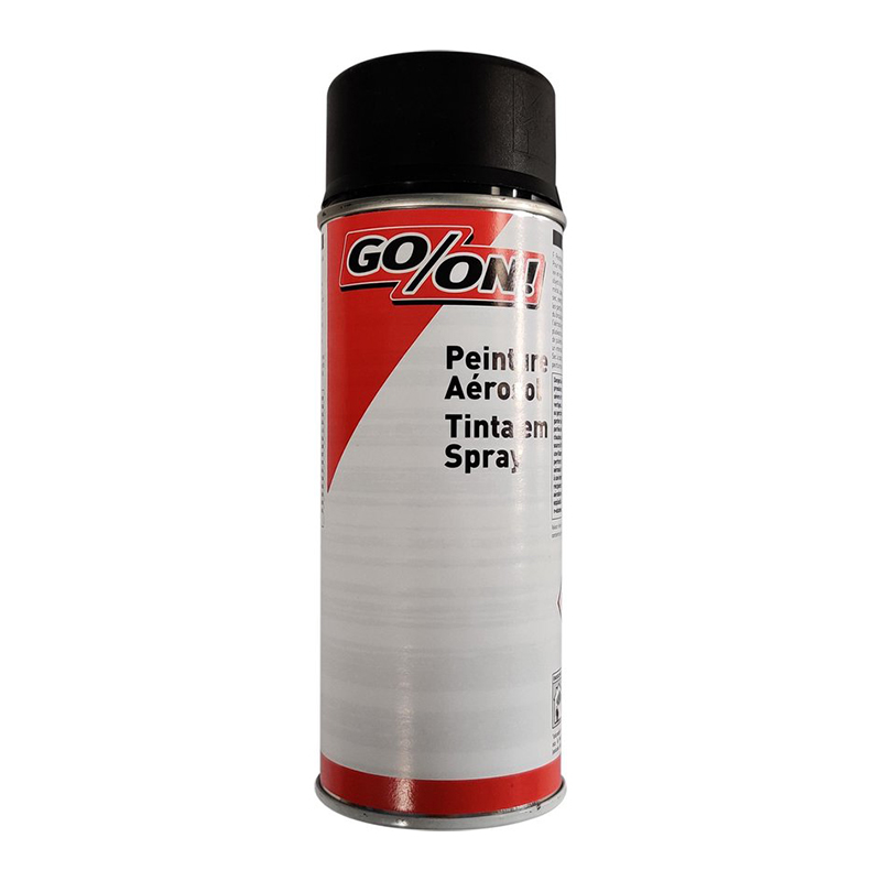 GO ON - Spray Pp Preto Mate 400Ml