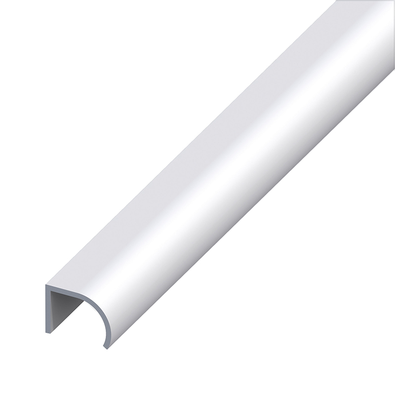 ALFER - Puxador 25X19 Alumínio Prata 1M