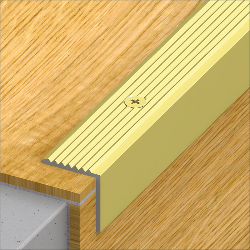 ALFER - Perfis/Escadas 19X20 Al Prata 1M