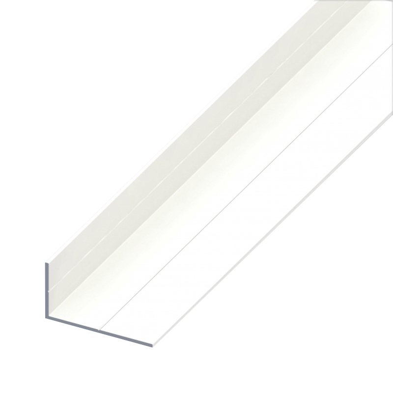 ALFER - Cantoneira 19.5X35.5X1.5 Alumínio Branco1M