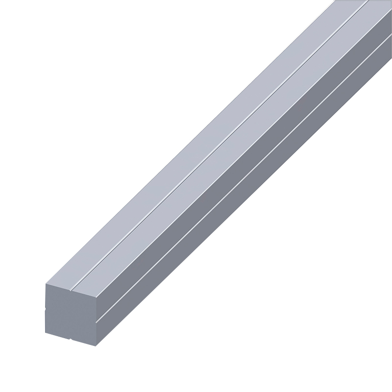 ALFER - Quadrado Maciço 7.5MM Alumínio Bruto 1