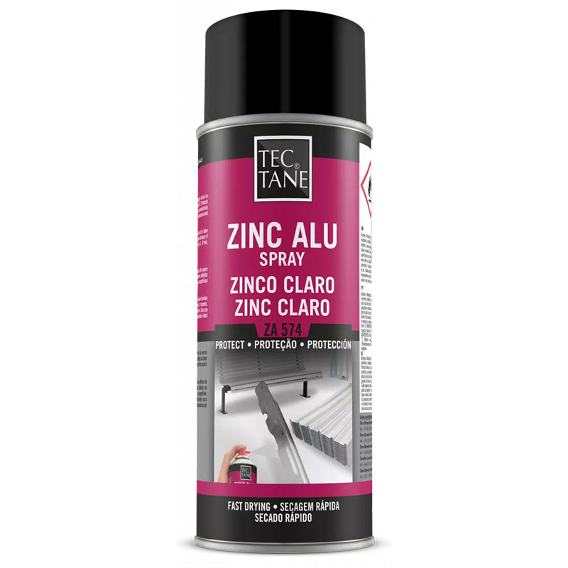 BOSTIK - Spray Zinco Claro-Brilhante 400Ml