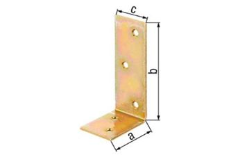 GAH - Esquadro Poste 40X80X30MM Bicrom