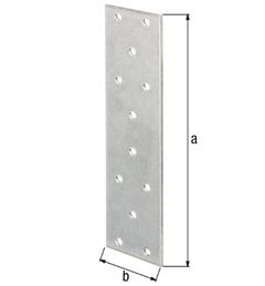 GAH - Placa Multi.Furos 40X160X2 Gal