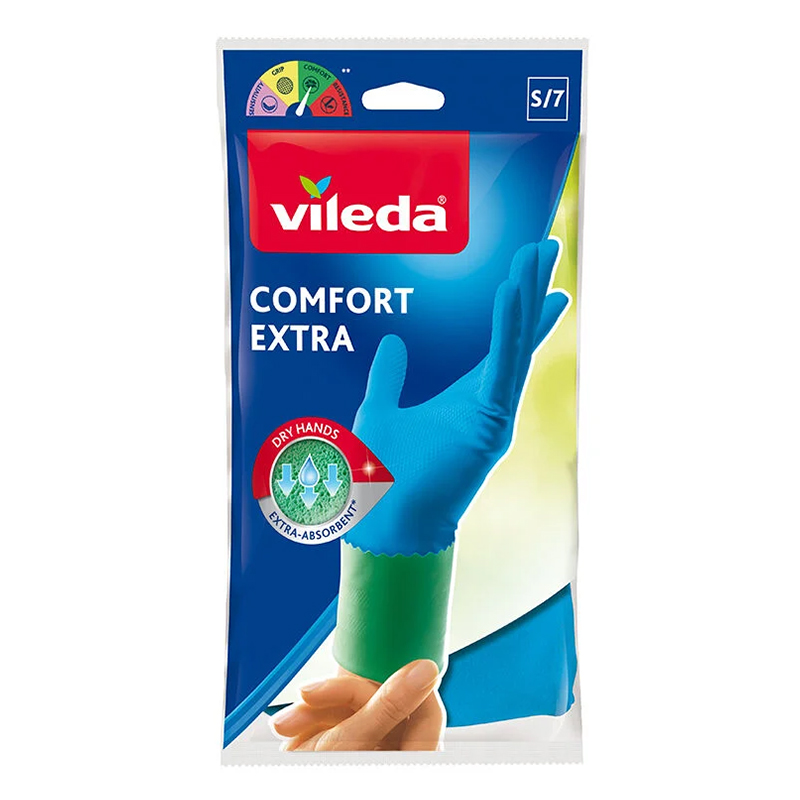 VILEDA - Luvas Confort Extra P/M