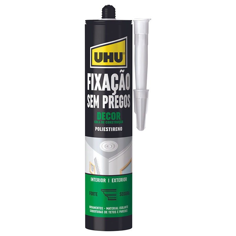 UHU - Fixação sem Pregos Decor 470Gr