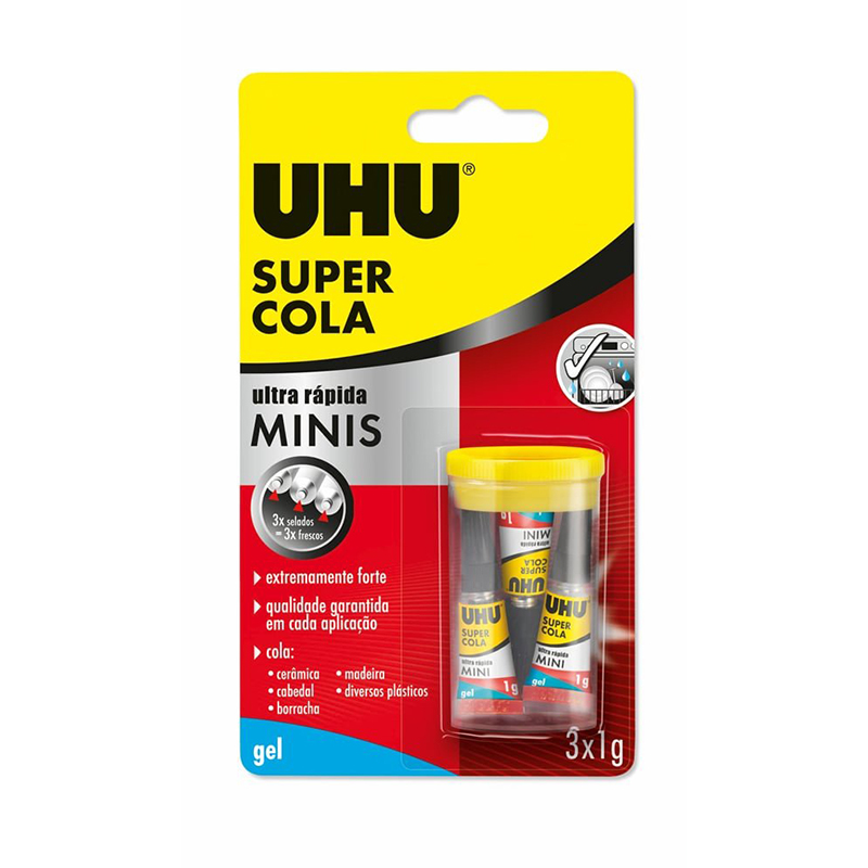 UHU - Super Minis Gel 3X1G