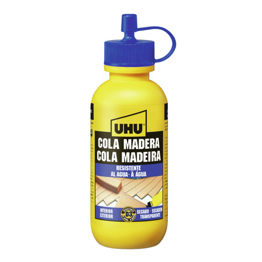 UHU - Cola Madeira Resistente Água 75Gr
