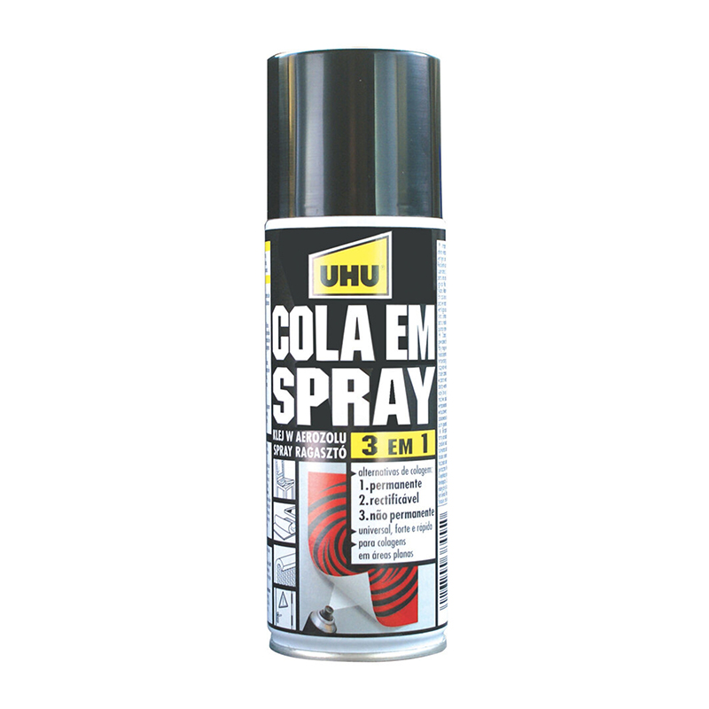 UHU - Cola Power Spray 3em1 200Ml