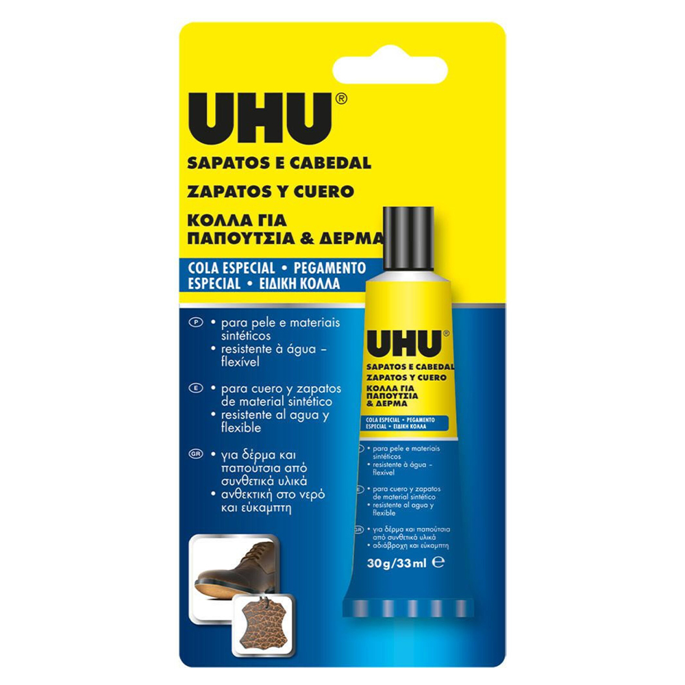 UHU - Cola UHU para Sapatos e Cabedal 30G