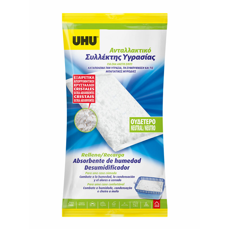 UHU - Recarga Desumidificador UHU 1KG Neutro