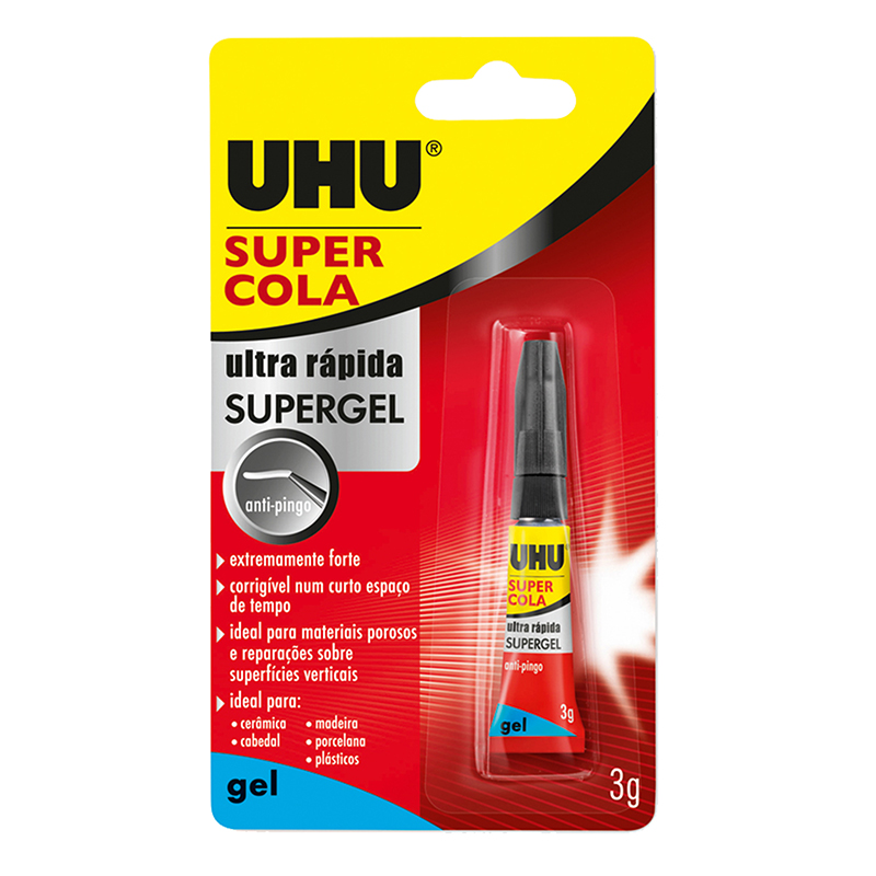 UHU - Super Cola Gel 3Gr