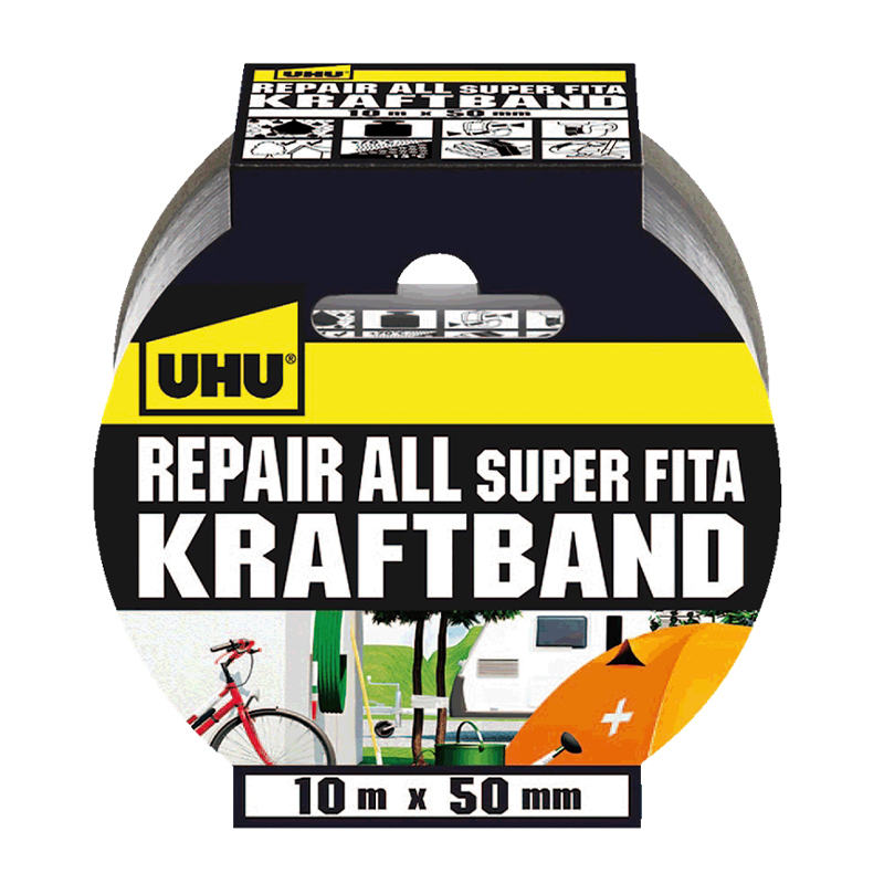 UHU - Super Fita de Tecido Repair All 50MM 10M