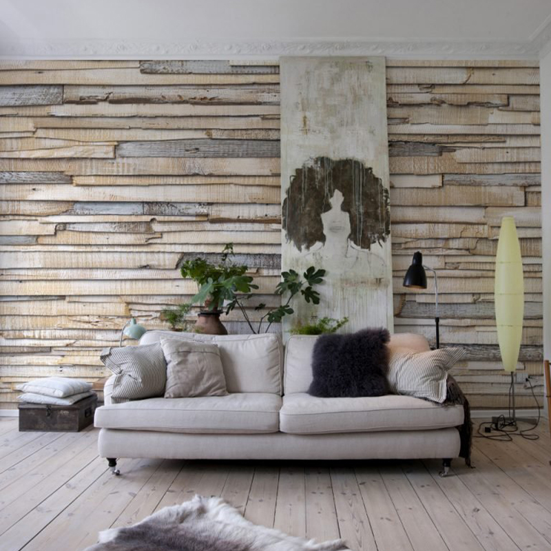 KOMAR - Foto Mural Whitewashed