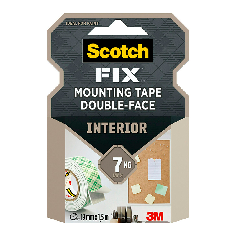 SCOTCH - Fita Dupla Face Interior 19Mm 1.5M
