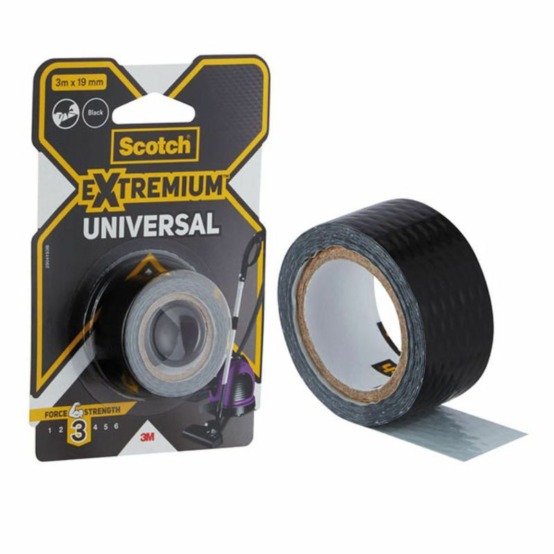 SCOTCH - Fita Reparação Universal Preto 19Mm 3M