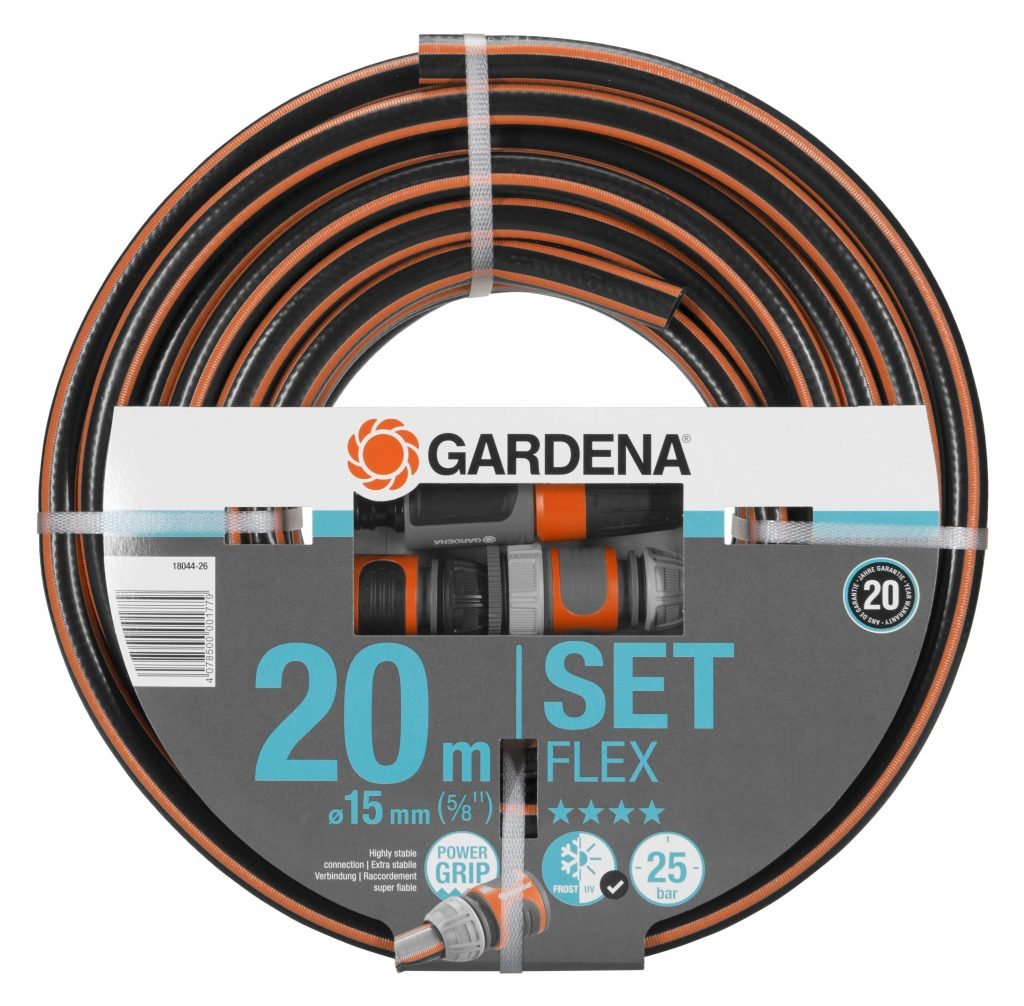 GARDENA - Kit Mangueira Flex 15Mm