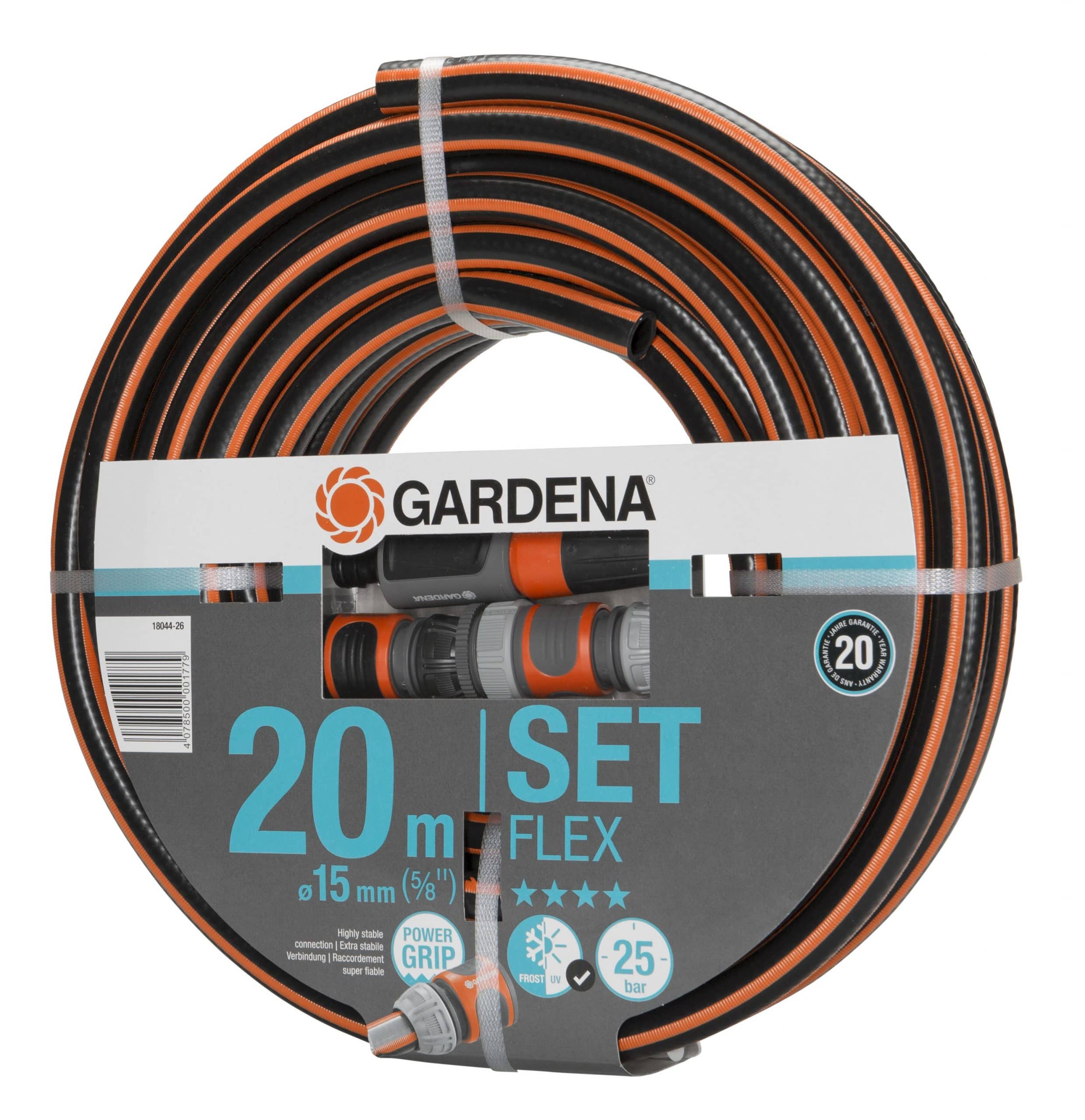 GARDENA - Kit Mangueira Flex 15Mm