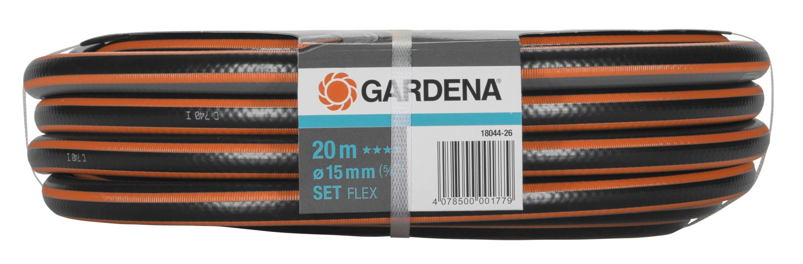 GARDENA - Kit Mangueira Flex 15Mm