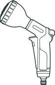 GARDENA - Pistola Chuveiro Multijato Classic