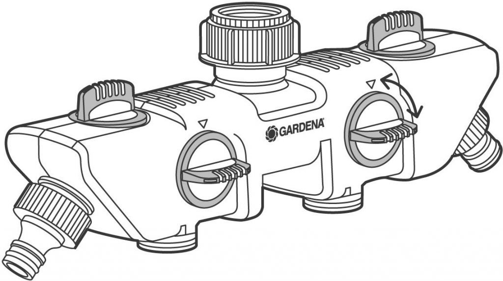GARDENA - Válvula Torneira Distribuição